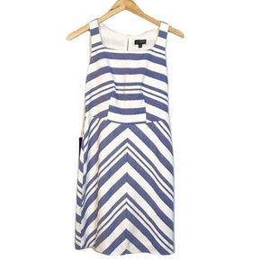 THE LIMITED Embroidered Chevron Sheath Dress
